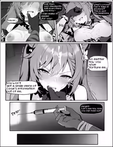 Page 8 of Sennyuu Shippai! Haramase Senyouki ni Sareta Keqing | Infiltration Failed! Keqing become a Sex Slave! (decensored) - preview thumbnail