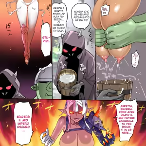Page 12 of Avventure Elfiche. Capitolo 3. Nefelis, la spadaccina del fuoco infernale - preview thumbnail