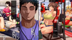 Yari Gym Seikatsu Genki na Sports Chitsu ni Hamemakuru Gym - hentai manga cover image