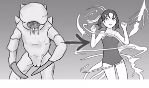 Page 16 of 打倒反派怪人女孩 , 教她什么是人类的爱！! (自翻中文） - preview thumbnail