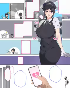 Page 9 of Zoku! Chikan Gekitai ni Kouken Shiteiru Onna Ekiin-san Akkenaku Saimin Sare... - preview thumbnail