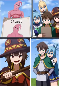 Page 3 of Kazuma Satou / Aqua / Megumin / Darkness 1-3 - preview thumbnail