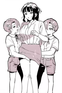 Page 3 of 双子×お姉さんが描きたいなぁという練習お絵かき - preview thumbnail