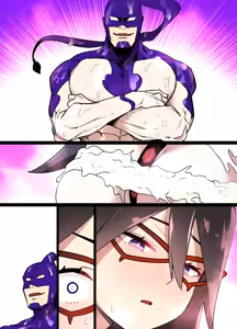 Page 9 of HeroAca Sennou Midnight VS Sperm - preview thumbnail