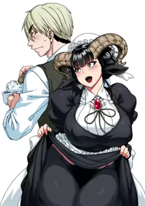 Koisuru Kuroyagi | A Cabra Preta Que Barbeia o Amor — hentai manga cover on Fhentai