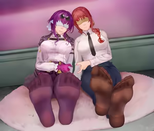 Page 42 of YHD Kafka and Makima 卡芙卡和玛奇玛 - preview thumbnail
