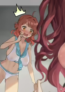 Page 16 of Mizugi o Mise ni Kita Shimai! Nani mo Okinai Hazu ga Naku...... - preview thumbnail