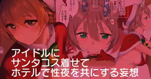 Idol ni Santa Cos Kisete Hotel de Seiya o Tomo ni Suru Mousou ~Goshukuhaku Course~ — hentai manga cover on Fhentai