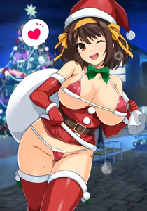 Page 3 of Santa Haruhi-san - preview thumbnail