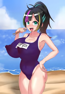 Page 8 of Kuroto Mone body painting - preview thumbnail