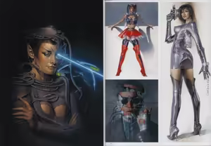 Page 35 of Sorayama - Complete Masterworks - preview thumbnail