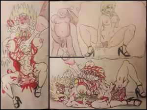 Page 126 of Forbidden Hornet Guro Art - preview thumbnail
