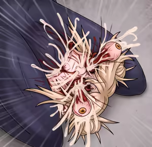 Page 56 of Forbidden Hornet Guro Art - preview thumbnail
