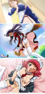 Maidbatake - hentai manga cover image
