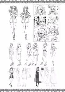 Page 337 of Tenshi Souzou RE-BOOT! Official Visual Fanbook - preview thumbnail