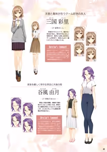 Page 51 of Tenshi Souzou RE-BOOT! Official Visual Fanbook - preview thumbnail