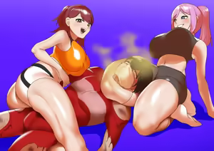 Page 2 of Girls Beat! vs リエ&ルカ - preview thumbnail