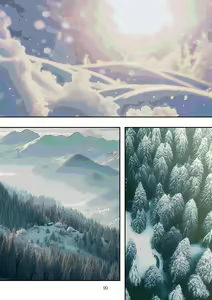 Page 98 of December, Twilight Snowflake - preview thumbnail