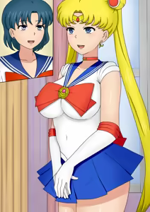 Page 32 of Sailor Moon ni Ochinchin ga Haeta - preview thumbnail