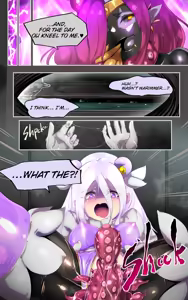 Page 18 of You Become The Magical Girl Of The Beginning, Succumb To Pleasure And Evil And Be Brainwashed Manga White Edition - preview thumbnail