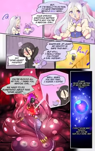 Page 5 of You Become The Magical Girl Of The Beginning, Succumb To Pleasure And Evil And Be Brainwashed Manga White Edition - preview thumbnail