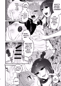 Page 13 of Futanari Musume wa Dosukebe Onee-san ni Chikubi wo Obaka ni Sarechaimashita | A Perverted Lady Rubs a Futanari's Nipples Silly - preview thumbnail
