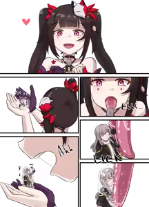 Sparkle vore — hentai manga cover on Fhentai