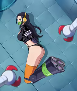 Lostonezero Nico Robin picture set — hentai manga cover on Fhentai