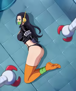 Page 3 of Lostonezero Nico Robin picture set - preview thumbnail
