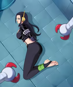 Page 10 of Lostonezero Nico Robin picture set - preview thumbnail