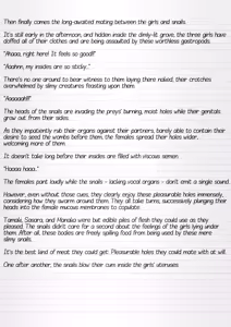 Page 15 of Misuke's Short Stories 23 - 3 Girls and Meat-Eating Snails - preview thumbnail