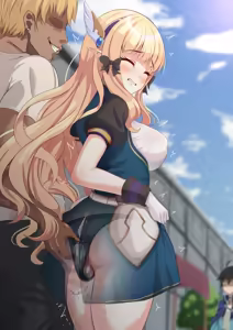 Page 36 of Vibe o Shikomareta Saren ga Machinaka de Shuuchi Zecchou Kimesaserareta Ato, Yadoya de Hame Tsubusareru Hanashi - preview thumbnail