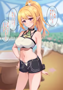 Dekachin Misetsukerareta Kuroe-kun ga Assari Nanpa Otoko ni Hikkakatte Kijoui de Maotoko Chinpo Tanoshinjau Hanashi — hentai manga cover on Fhentai