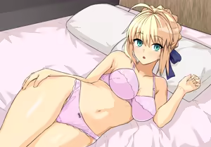 Page 14 of Nagasare Namahame Saber-san - preview thumbnail