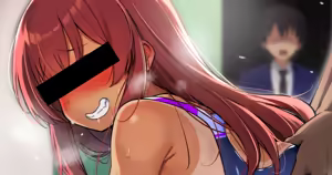 Suieibu no Kanojo ga Youmuin no Ossan to NTR Sex Shiteiru Genba o Mokugeki Shite Shimau — hentai manga cover on Fhentai
