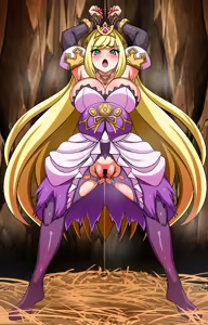 Page 5 of Dragalia Lost: Princess Chelle gets impregnated and give birth to a goblin - preview thumbnail