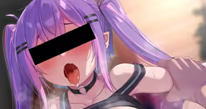 魔力を補給するために精液を摂取する小悪魔の搾精風景 — hentai manga cover on Fhentai