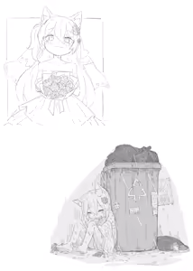 Page 73 of Neko no odo, Ame no nami - preview thumbnail