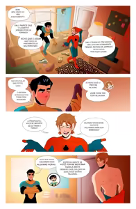 Page 12 of Invencível Hentai YAOI GAY PT-BR DON´T GET CAUGHT, LOVE DADDY 2, COOKIE ART - preview thumbnail