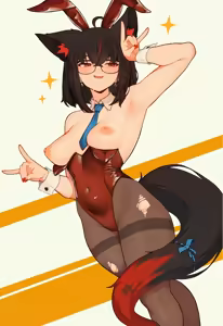 Page 50 of Shirakami/Kurokami Fubuki HQ+Naughty - preview thumbnail