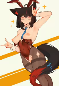 Page 54 of Shirakami/Kurokami Fubuki HQ+Naughty - preview thumbnail