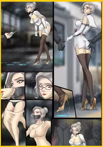 《完美的伪装拘束 》美女被精密道具伪装拘束 被迫拘束行走 被路人肆意玩弄无法反抗 — hentai manga cover on Fhentai