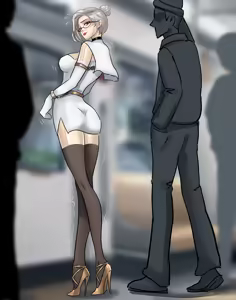 Page 27 of 《完美的伪装拘束 》美女被精密道具伪装拘束 被迫拘束行走 被路人肆意玩弄无法反抗 - preview thumbnail