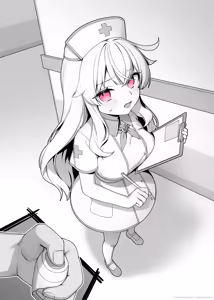 Page 11 of LIttle Witch Nobeta - Nurse Doujin - Japanese - preview thumbnail