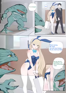 vore _ バーニー日常の善行 - hentai manga cover image