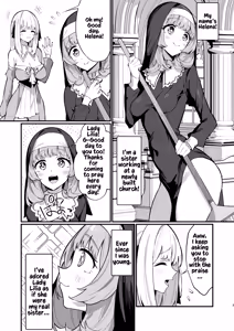 Page 3 of Sister Kanzen Haiboku. ~Muchi na Sister ga honnou de Hatsujo Koubi Surumade~｜A Sister's Absolute Defeat Until an Innocent Nun Enters Heat and Indulges in Passionate Mating Sex (decensored) - preview thumbnail