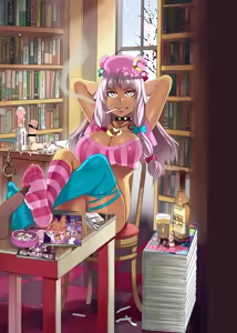 Page 4 of Black Gal Gensoukyou Plus | 黑皮辣妹幻想乡+ - preview thumbnail
