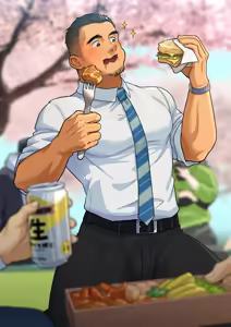 2024 05 坂本くんとお花見2 — hentai manga cover on Fhentai