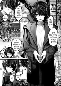 Yoru ni Sosonokasarete - Because of the Night | 밤의 유혹에 이끌려 — hentai manga cover on Fhentai