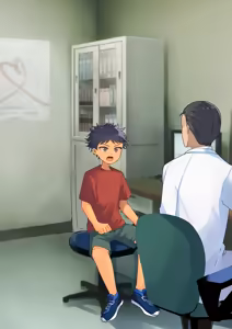 Page 8 of Nyotaika Kyuuseichou Shoukougun ni Kakacchatta Ko - preview thumbnail